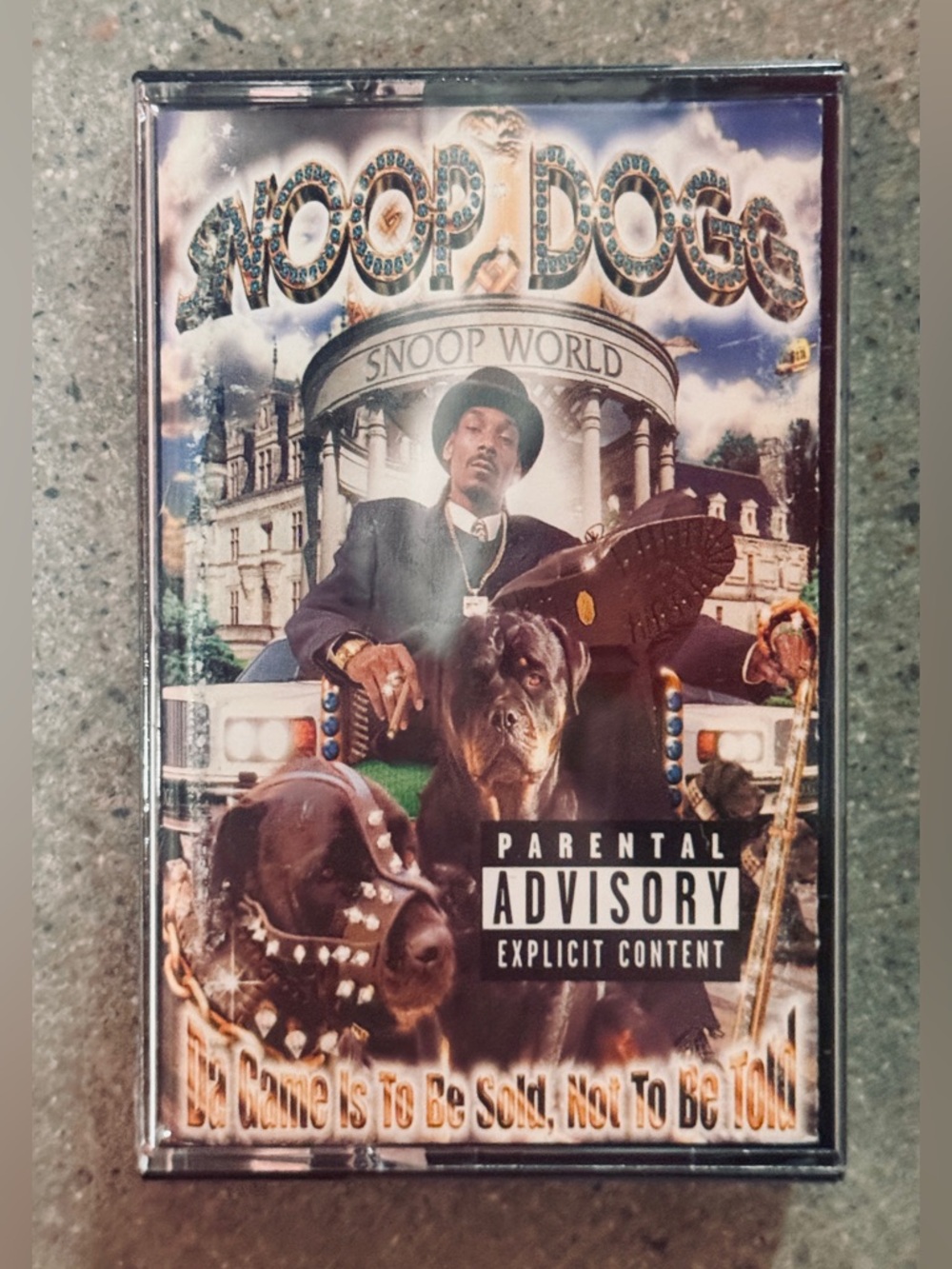 NWT - 1998 Snoop Dogg's “ Da Game Is to Be Sold, Not to Be Told” Cassette Tape